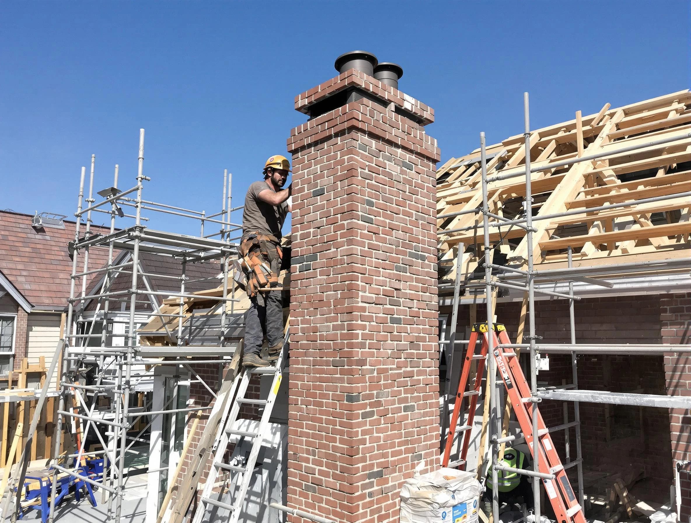 New chimney installation completed by Brockton Chimney Sweep in Brockton, MA